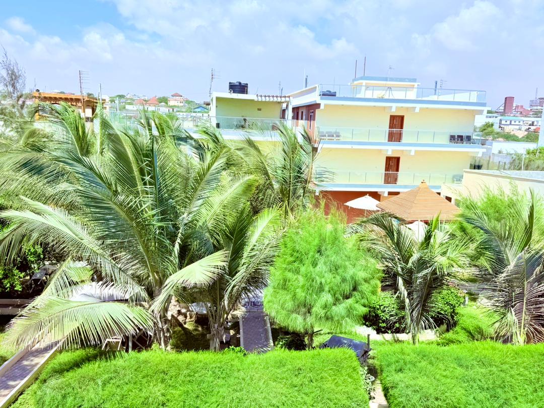 Tropical gardens at NAC Hotel